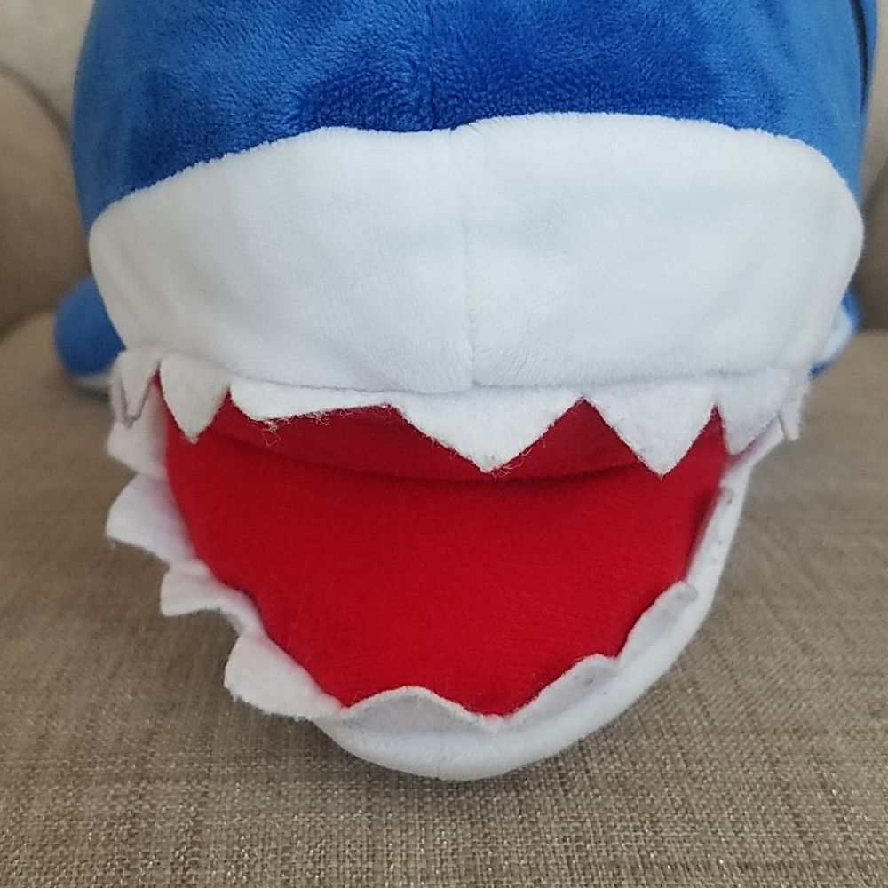 Blue Shark Plush 20" - Picture 3 of 7